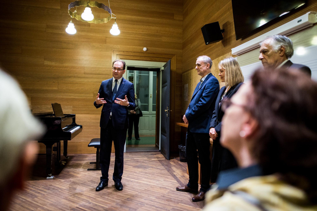 A Kodály terem avatása