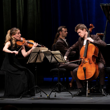 Four ensembles performed in Solti Hall in the programme of the European Chamber Music Academy