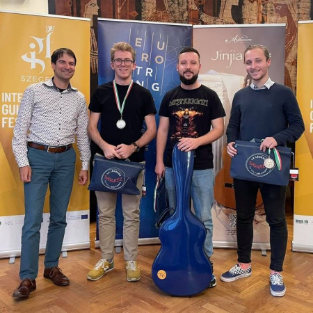 Két zeneakadémista növendék is díjat kapott a szegedi gitárfesztiválon