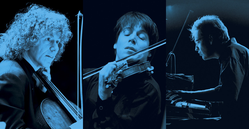 Joshua Bell, Steven Isserlis, Dénes Várjon