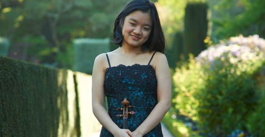 Miranda Liu hegedű diplomakoncertje 